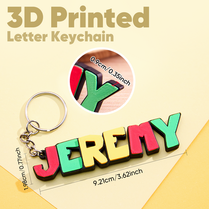 Personalised 3D Cartoon Keyring, Custom Name Tag Keyring, Decorative Name Plate Keyring, Unique Cartoon Keyring, Personalised Keyring Gift, High-Quality PLA Keyring, Personalised Gift Keyring, Custom Name Keyring, Personalised Name Keyring, , Customisable Name Plate, Stylish Personalised Keyring, Unique Custom Keyring, Personalised 3D cartoon keyring with name plate