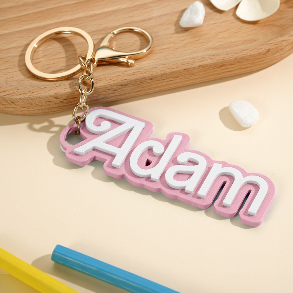 Custom name bag charm for school backpacks, Unique personalised gift bag charm for children, High-quality custom backpack name tag, Customisable name tag bag charm for back-to-school, Personalised gifts for kids, Custom name backpack charms, Unique back-to-school gift ideas, Trending personalised bag charms, Popular custom name tags for backpacks