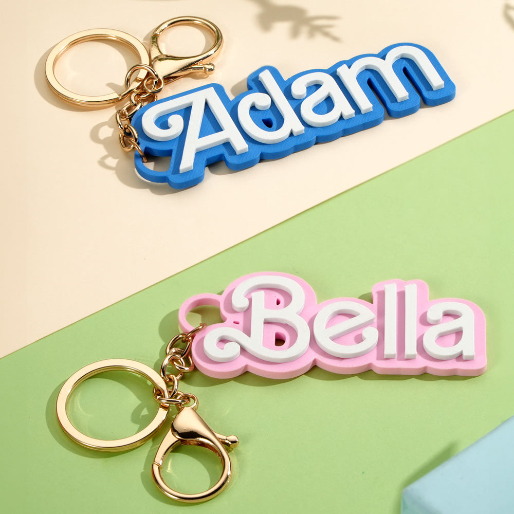 Personalised Backpack Name Tag, Custom Bag Charm, Name Tag Bag Charm, Custom Name Backpack Charm, Personalised Backpack Accessory, High-Quality PLA Bag Charm, Personalised Gift Bag Charm, Customisable Name Tag, Stylish Personalised Backpack Tag, Unique Custom Bag Charm, Personalised backpack name tag for kids