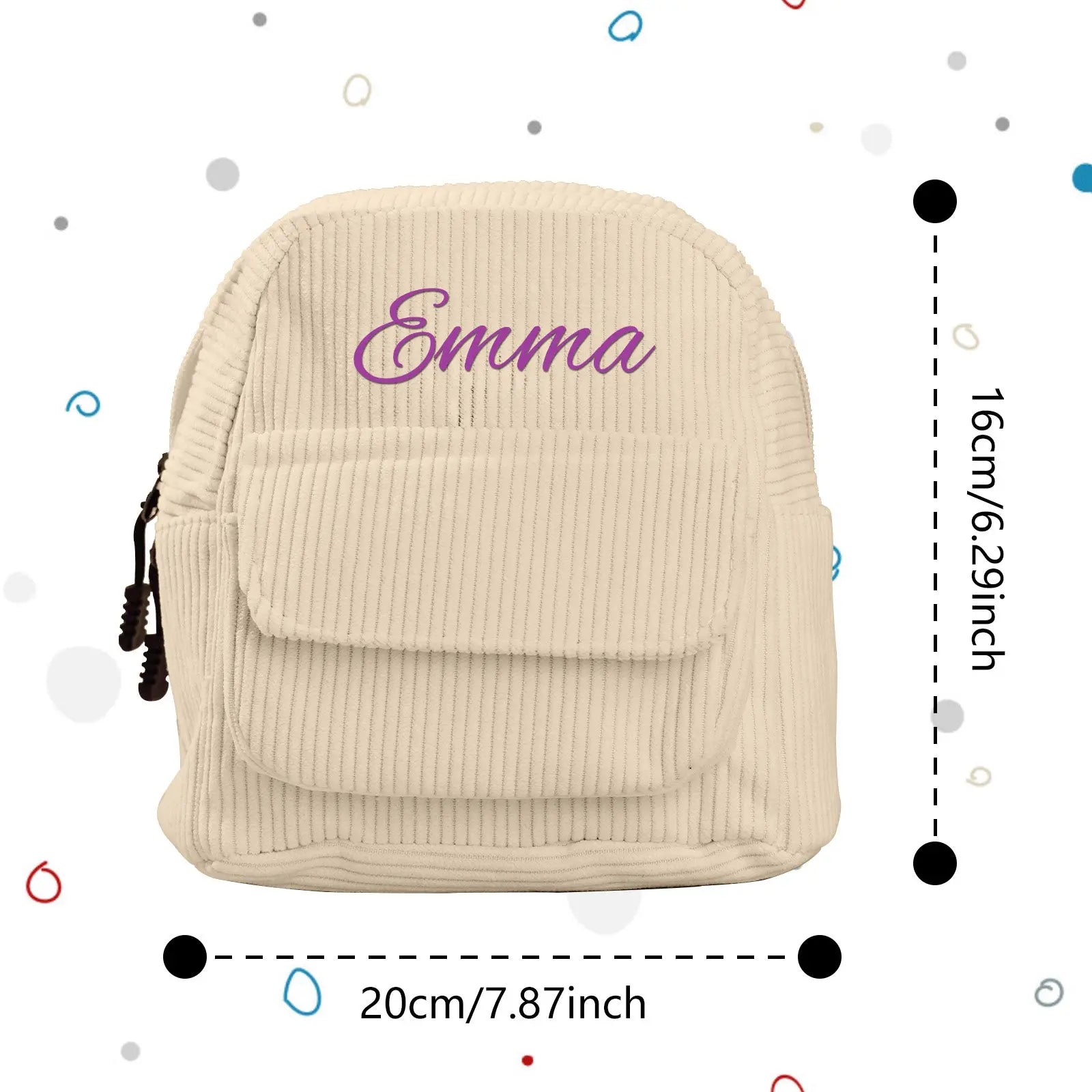 Personalised Mini Backpack, Custom Name Corduroy Backpack, Personalised Name Backpack, Custom College Backpack, Custom Name School Bag, Custom Mini Backpack, High-Quality Custom Backpack, Personalised Gift Backpack, Customisable School Bag, Stylish Personalised Backpack, Unique Custom Corduroy Mini Backpack, Custom name backpacks