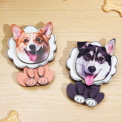 Personalised Pet Portrait Fridge Magnets, Custom Pet Magnet, Unique Pet Fridge Magnet, Personalised Pet Lover Gift, Custom Wood Magnet, High-Quality Pet Magnet, Personalised Gift for Pet Lovers, Customisable Fridge Magnet, Stylish Personalised Pet Magnet, Unique Custom Magnet Design, Personalised gifts for pet lovers, Custom pet photo magnets