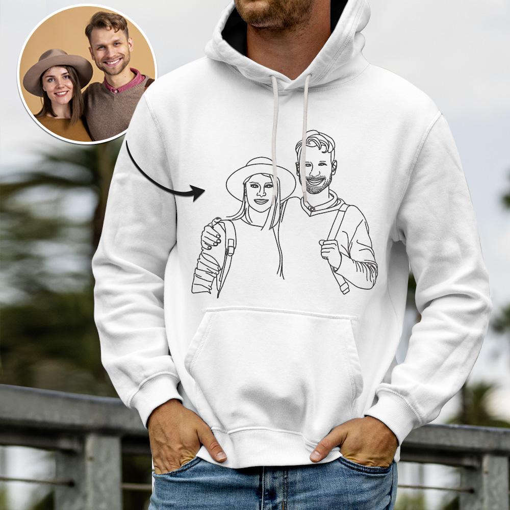 Popular custom fashion items, Best personalised photo hoodies, Personalised embroidered hoodie with custom photo, Personalised photo hoodie, Unique personalised gift hoodie for friends and family, High-quality custom embroidered hoodie, Customisable hoodie for special occasions, Custom fashion hoodie with elegant embroidery, Personalised Line-Art Hoodie, Unique Line-Art Hoodie, Custom line-art hoodies, Popular custom photo hoodies, Custom Photo Hoodie