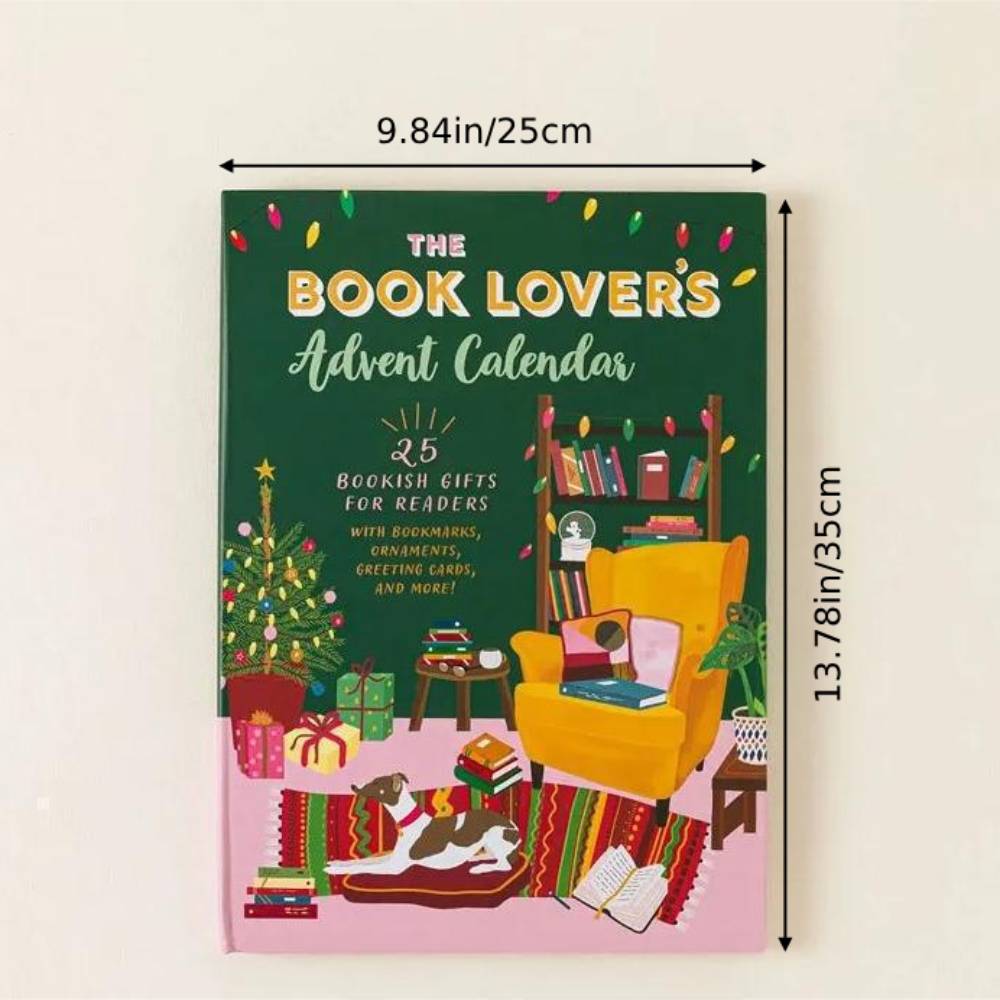 The Book Lover's Advent Calendar 25 Bookish Gifts for Readers Unique Christmas Gifts - Gifted Your Way