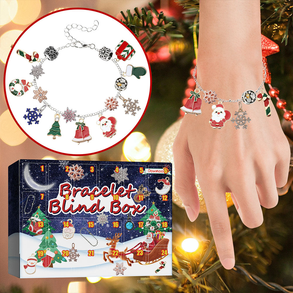 Christmas Advent Calendar DIY Charm Bracelet Box Advent Calendar - Gifted Your Way