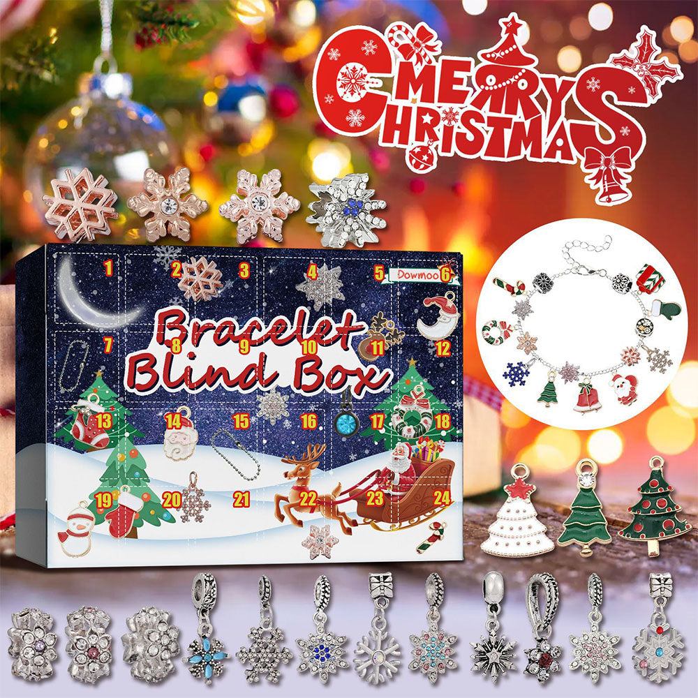 Christmas Advent Calendar DIY Charm Bracelet Box Advent Calendar - Gifted Your Way