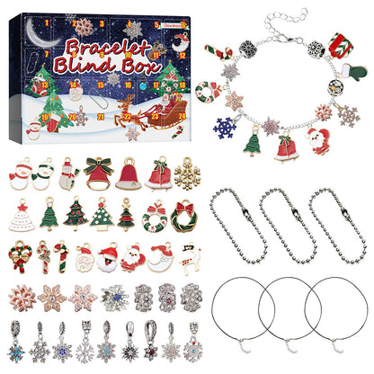 Christmas Advent Calendar DIY Charm Bracelet Box Advent Calendar - Gifted Your Way