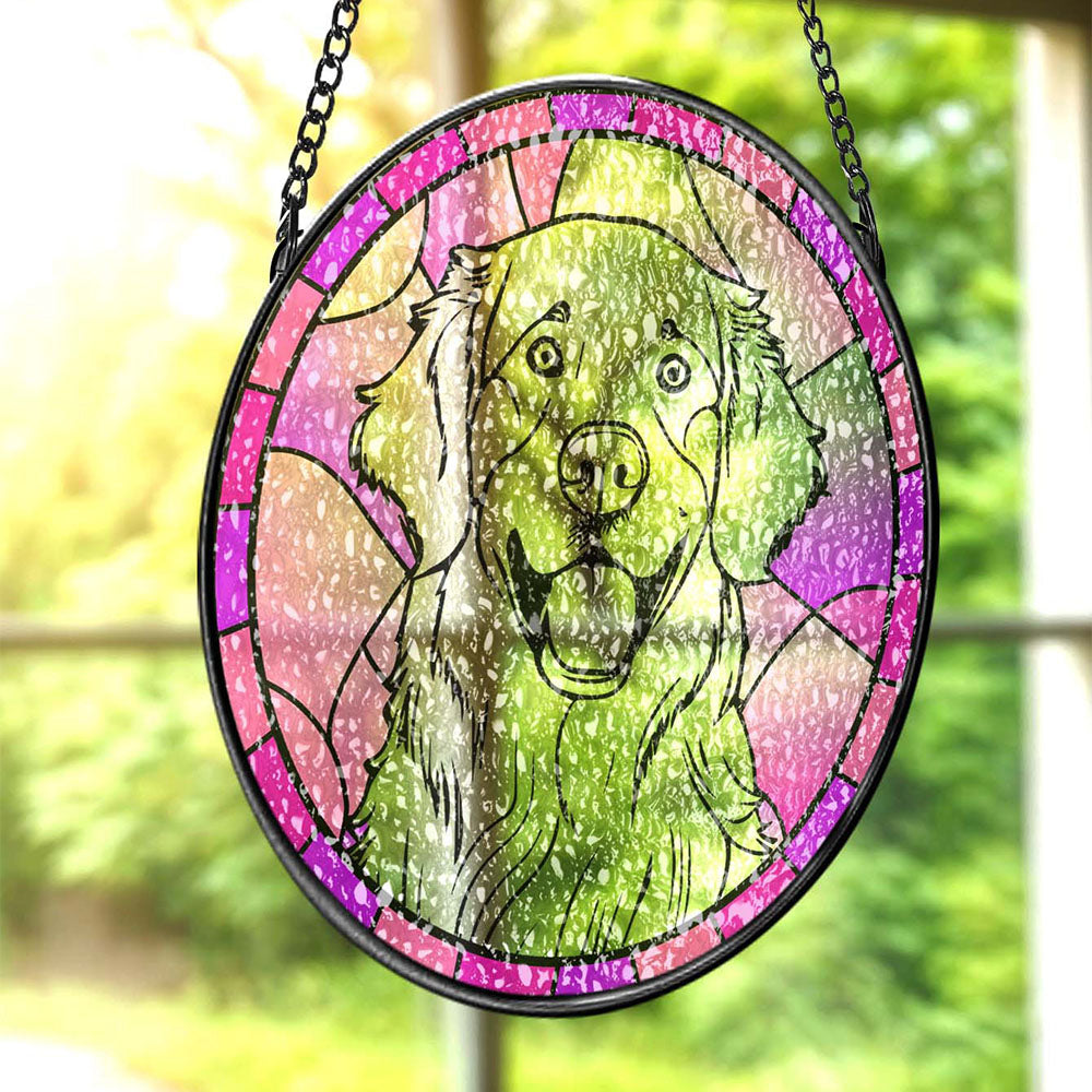 Personalised Pet Portrait Suncatcher, Pet Memorial Ornament, Pet Remembrance Gift, Pet Lovers Gift, Custom Pet Memorial Decor, Pet Sun-catcher Memorial, Pet Memorial Keepsake, Personalised Pet Ornament, Personalised Pet Lovers Gift, Unique Home Decoration, Personalised Pet Memorial Gift, Custom Pet Loss Gift, High-Quality Pet Suncatcher, Customisable Pet Memorial, Thoughtful Gift for Pet Lovers, Unique Gift for Pet Lovers