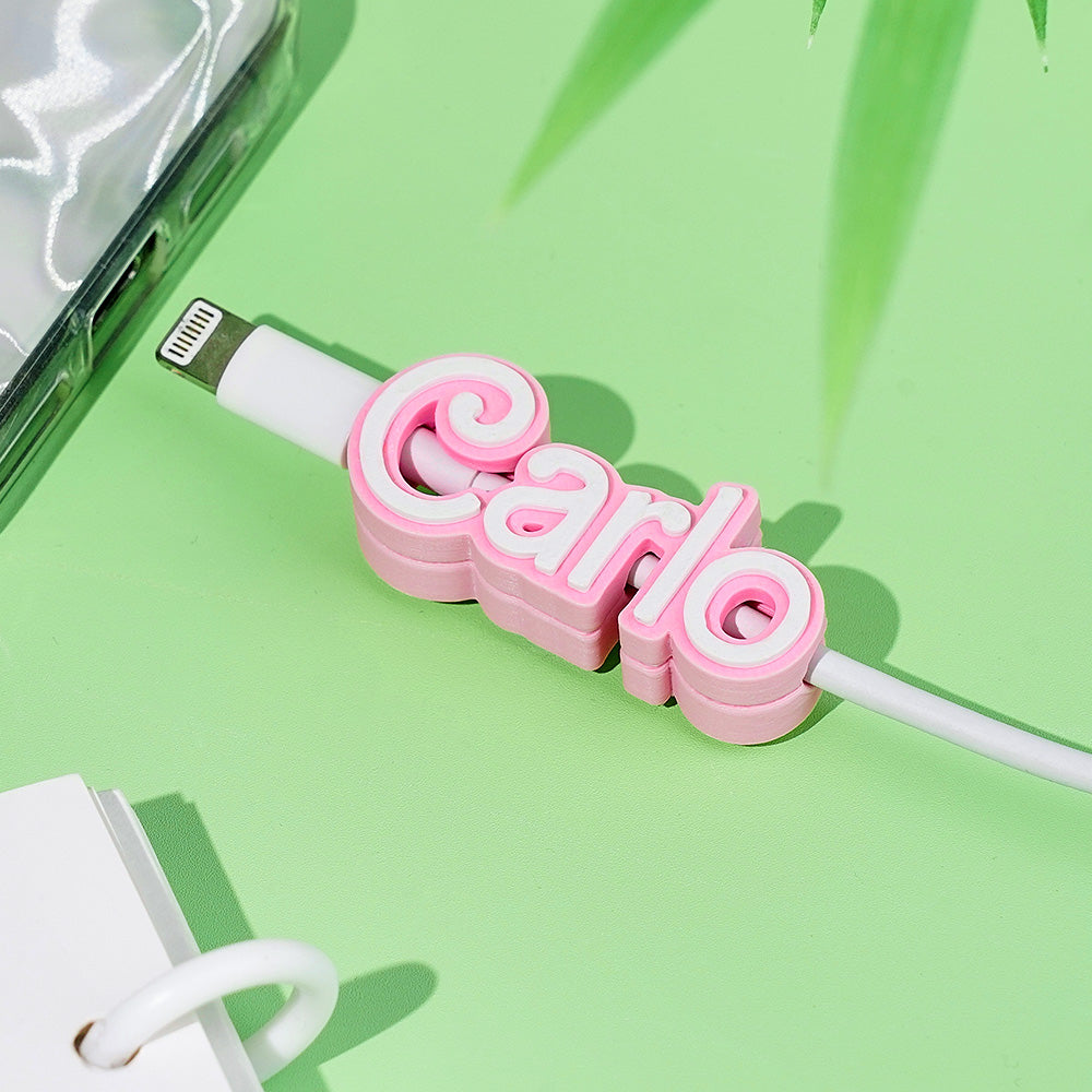 Personalised Cable Holder, Custom 3D Print Cable Holder, Custom Name Cable Holder, Personalised Mobile Accessory, Custom Cable Organiser, 3D Printed Cable Holder, Custom Name Cable Clip, Unique Cable Holder, Personalised Phone Accessory, Custom Cord Organiser,