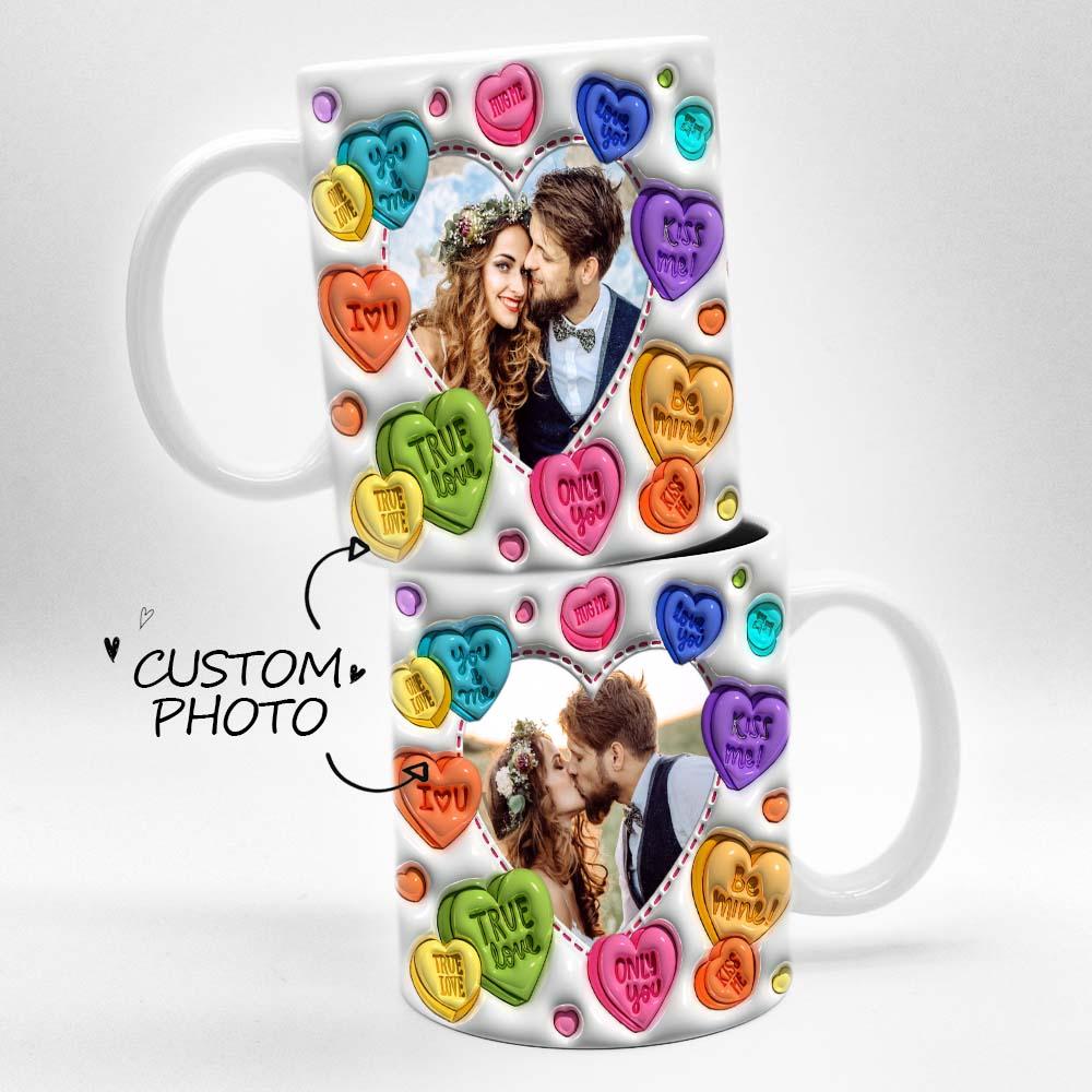 Unique gift ideas with custom mugs, Trending personalised ceramic mugs, Custom photo mug for special occasions, Unique personalised gift mug with love heart pattern, High-quality custom ceramic mug with photos, Personalised photo mug, Unique personalised mug gift, Personalised photo mug gift, Custom mug gift ideas, Custom photo gifts