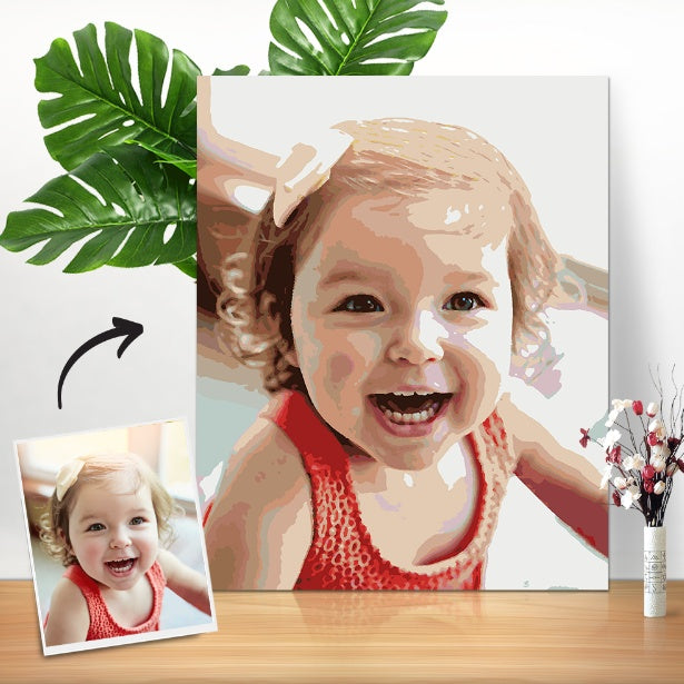 Custom Photo Paint By Number Digital Art Painting - Gifted Your Way